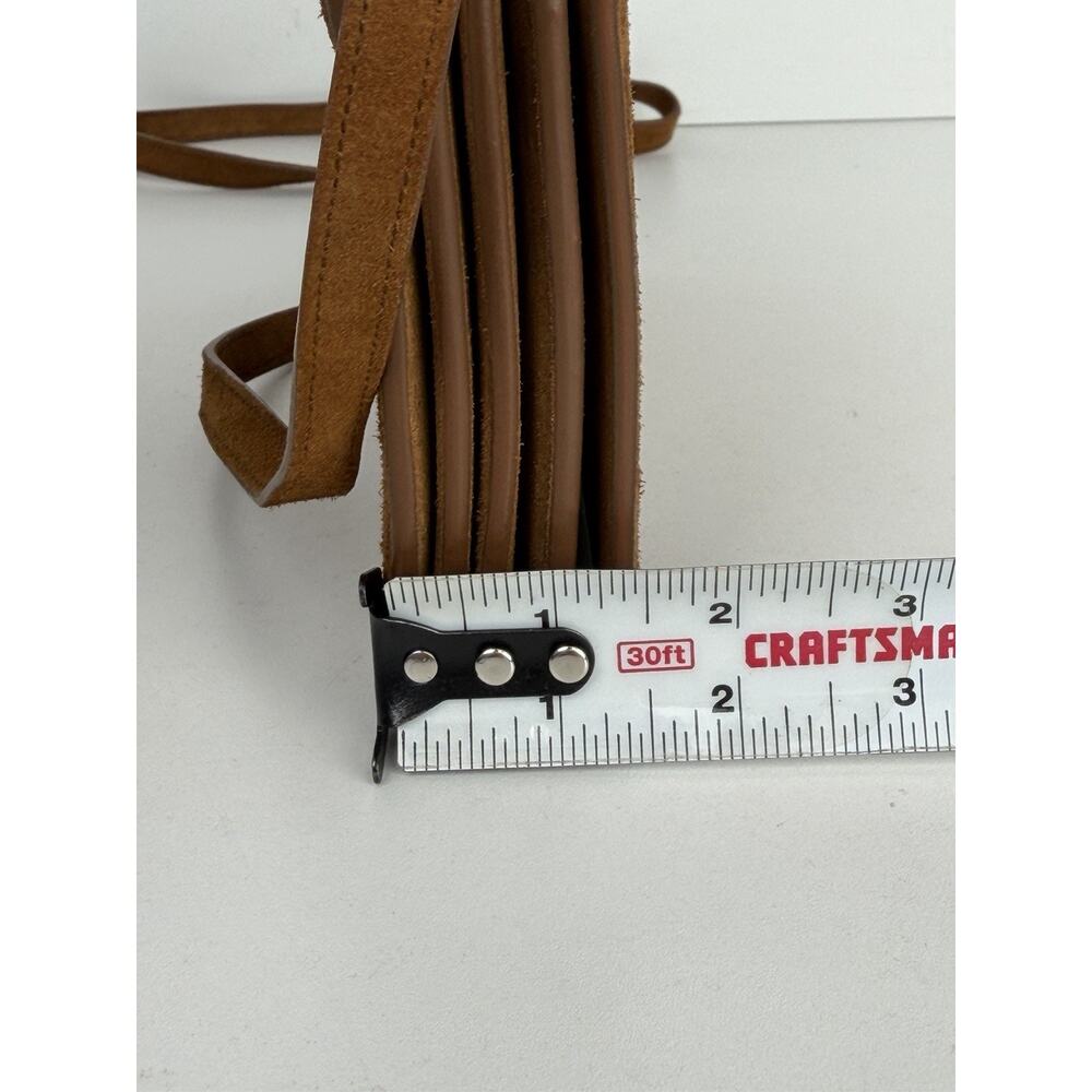Saint Laurent Dylan Shoulder Bag Small in Brown Suede and Gold-Tone Hardware - Picture 9 of 15